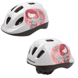 Casco Polisport Niña Kid Princesa Blanco/Rosa