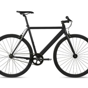 6ku track fixie single speed bike negra
