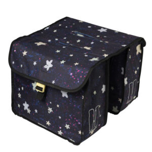 Basil stardust double bicycle bag for kids
