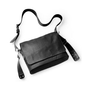 Bandolera Brooks Paddington Cotton Canvas Negra