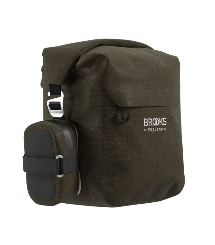 Bolsa Sillín Brooks Scape Mud Green - Las Bicis Naranjas