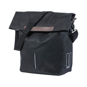 bolso basil city shopper negra